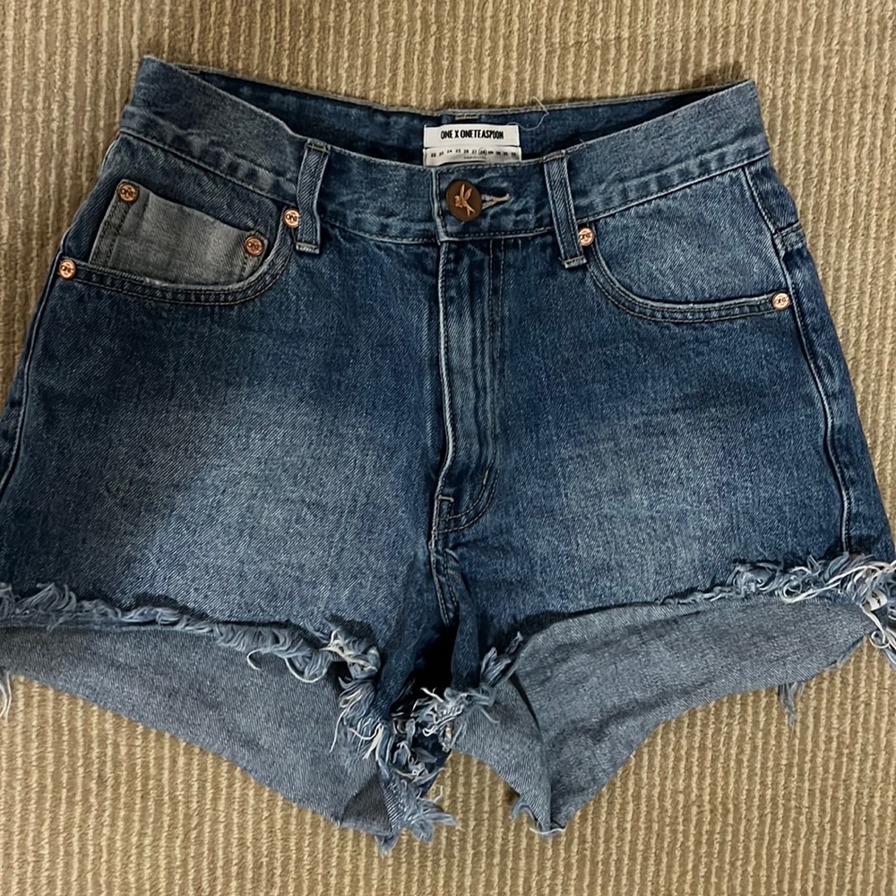 One Teaspoon HAWKS Shorts Size 28 (perfect condition)